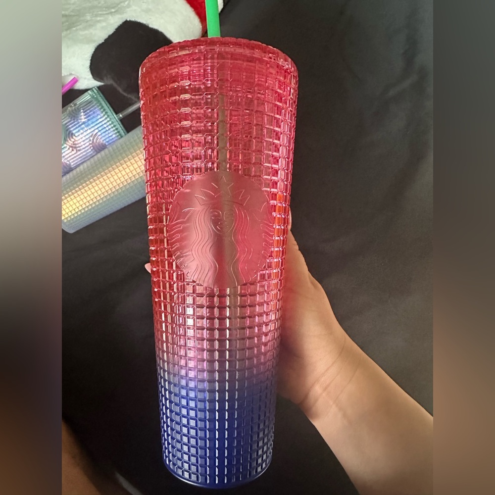 Starbucks Ombré Grid Tumbler